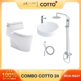 Combo thiết bị vệ sinh Cotto AK03-1