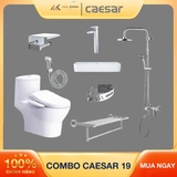 Combo thiết bị vệ sinh Caesar AK08-4