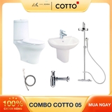 Combo thiết bị vệ sinh Cotto AK16-2