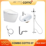 Combo thiết bị vệ sinh Cotto AK13