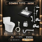 Combo thiết bị vệ sinh TOTO AK08