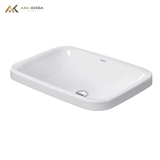 Chậu rửa dương vành Duravit 0372600000
