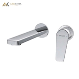 Vòi chậu âm tường Bravat P8472605CP-ENG