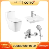 Combo thiết bị vệ sinh Cotto AK04