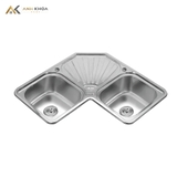 Chậu rửa bát góc Gorlde GD5408