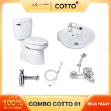 Combo thiết bị vệ sinh Cotto AK14