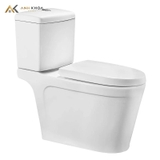 Bồn cầu 2 khối Hảo Cảnh HC-V117 nắp êm 1 nhấn