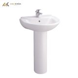 Chậu rửa treo tường COTTO C2037+C411