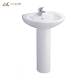 Chậu rửa treo tường Cotto C0107+C411