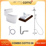 Combo thiết bị vệ sinh Cotto AK15