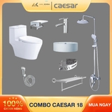 Combo thiết bị vệ sinh Caesar AK08-1