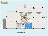 Mẫu bản vẽ thiết kế tòa nhà văn phòng 7 tầng 250m2 siêu đẹp VP1011024