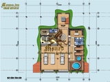 Mẫu thiết kế biệt thự nghỉ dưỡng đẹp diện tích 500m2 hiện đại