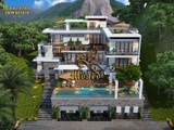 Mẫu thiết kế biệt thự nghỉ dưỡng đẹp diện tích 500m2 hiện đại