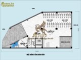 Mẫu bản vẽ thiết kế tòa nhà văn phòng 7 tầng 250m2 siêu đẹp VP1011024