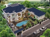 mẫu biệt thự 2 tầng sang trọng