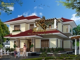 thiết kế biệt thự vườn 2 tầng hiện đại