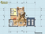 Mẫu thiết kế biệt thự 2 tầng 200m2 mái Nhật đẳng cấp có 4 phòng ngủ