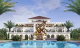Siêu phẩm thiết kế mẫu biệt thự phong cách địa trung hải 3000m2 siêu sang tại Hưng Yên