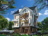 Hình ảnh mẫu nhà đẹp 3 tầng 140m2