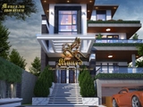 Chiêm ngưỡng mẫu thiết kế biệt thự 3 tầng có tầng hầm 250m2