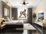 mẫu nhà 2 tầng mái thái tân cổ điển