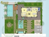 Siêu phẩm nhà biệt thự 4 tầng hiện đại diện tích 300m2
