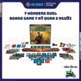 7 Wonders Duel Board Game Hộp Cứng Bản Đẹp (Tiếng Anh US)