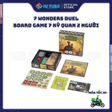 7 Wonders Duel Board Game Hộp Cứng Bản Đẹp (Tiếng Anh US)