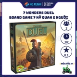 7 Wonders Duel Board Game Hộp Cứng Bản Đẹp (Tiếng Anh US)