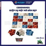 Codenames Board Game Điệp Vụ Mật Mã Bản Đẹp Hộp Đỏ (Tiếng Anh US)