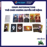 Coup: Reformation Trò Chơi Vương Quyền boardgame bản mở rộng