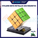 Rubik mạ kim loại Cyclone Boys Metallic 3x3 siêu đẹp (Bản có nam châm sẵn)