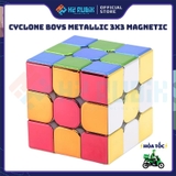 Rubik mạ kim loại Cyclone Boys Metallic 3x3 siêu đẹp (Bản có nam châm sẵn)