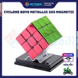 Rubik mạ kim loại Cyclone Boys Metallic 3x3 siêu đẹp (Bản có nam châm sẵn)