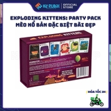 Exploding Kittens: Party Pack Board Game Mèo Nổ Bản Đặc Biệt Bài Đẹp (Tiếng Anh US)
