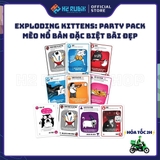 Exploding Kittens: Party Pack Board Game Mèo Nổ Bản Đặc Biệt Bài Đẹp (Tiếng Anh US)
