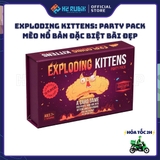 Exploding Kittens: Party Pack Board Game Mèo Nổ Bản Đặc Biệt Bài Đẹp (Tiếng Anh US)