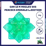 GAN 12 M MagLev 3x3 Peacock Emerald Phiên bản giới hạn