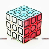 Lefun Hollow Carbon Sticker 3x3x3