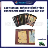 Lost Cities Board Game Phiêu Lưu Kì Thú đối kháng 2 người