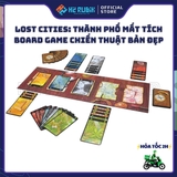 Lost Cities Board Game Phiêu Lưu Kì Thú đối kháng 2 người