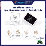 Ma Sói Ultimate Phiên Bản Gọn Gàng Minimal giống Bài Tây Giấy Xịn