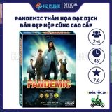 Pandemic Board Game Giải Cứu Thế Giới Thảm Họa Đại Dịch Hộp Cứng Bản Đẹp
