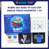 Rubik 4x4 AoSu V7 Single-Track Magnetic UV