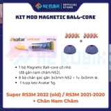 Bộ nam châm Ball-core Magnetic lắp cho Rubik