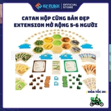 The Settlers of Catan Board Game Chiến Thuật Khai Hoang Vùng Đất Mới Hộp Đời Cổ