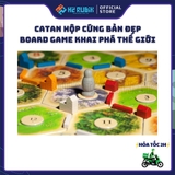 The Settlers of Catan Board Game Chiến Thuật Khai Hoang Vùng Đất Mới Hộp Đời Cổ