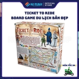 Ticket To Ride Board Game Du Lịch Chiến Thuật Bản Đẹp (Tiếng Anh US)