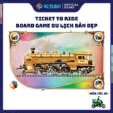 Ticket To Ride Board Game Du Lịch Chiến Thuật Bản Đẹp (Tiếng Anh US)